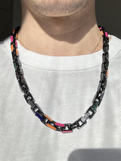 lv paradise chain|Paradise Stone Necklace .